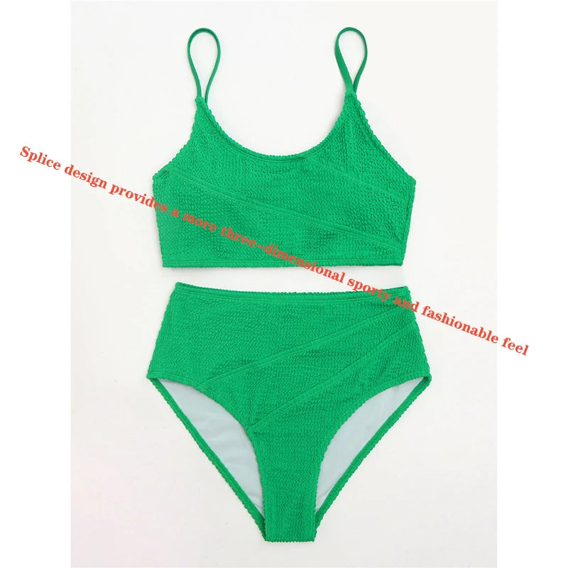 High-Waisted Fashion Bikini Swimwear Women - Image 4